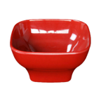 Thumbnail image #1 for Thunder Group Passion PS3105RD Square Melamine Bowl, 14 oz, 4-3/4", Red Case of 144