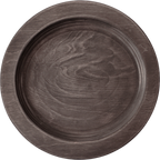 Thumbnail image #1 for ATSMFG Stone Mountain STM-UR5 ATS MFG Round Wood Underliner, 6 1/4" Diameter, Walnut Stain