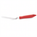 Thumbnail image #1 for Browne USA Foodservice Cuisipro 747169 Icing Spatula, 9 in, Flexible Stainless Steel Blade, Red Handle Case of 6