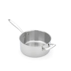 Thumbnail image #1 for Browne USA Foodservice Thermalloy® 5724205 5 qt Tri-Ply Stainless Steel-Aluminum Sauce Pan, Induction Ready, Without Cover