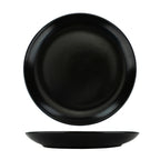 Thumbnail image #1 for International Tableware TN-307-MB Porcelain Plate, 7-7/8" Round, Deep Coupe, Matte Black Case of 3 Dozen