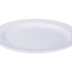 Thumbnail image #1 for ATSMFG Mama Lucy MLY-MPR-8W Round Melamine Plate, 7-7/8" Diameter, White Case of 4 Dozen
