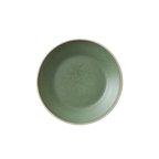 Thumbnail image #2 for 1880 Hospitality Moira MO2702026SB Deep Rim Stoneware Plate, 10-1/4" Round, Smoky Basil 1 Dozen