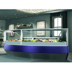 Thumbnail image #2 for GTI Designs AG Series AG-45GH Gelato/Ice Cream Display Freezer, 14-Pan 5-Liter, Straight Glass, Self-Contained Refrigeration