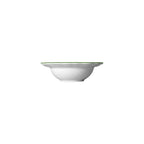 Thumbnail image #2 for Steelite International Folio, Porcelain 62539FP816 Round Porcelain Rim Fruit Dish, Adelina Marisa Green, 5.5 x 1.75 in Case of 2 Dozen