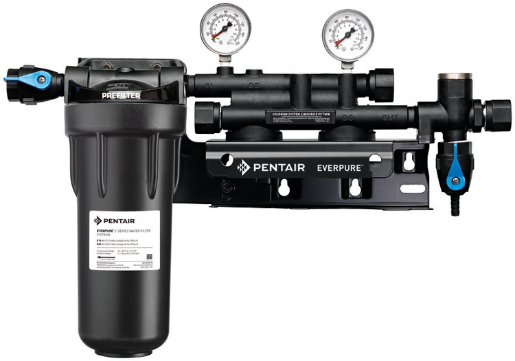 Product image #2 for Everpure Coldrink/Insurice Twin Water Filtration Manifold with EC110 Prefilter