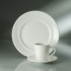 Thumbnail image #2 for 1880 Hospitality Vision by Oneida® F1150000710 Embossed Bone China Fruit Bowl, 6-1/2 oz, 4-7/8" Round, Warm White Case of 3 Dozen
