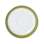 Thumbnail image #1 for Mikasa Hospitality Sunday Brunch 5256051 6-Inch Green Porcelain Saucer Case of 36