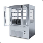 Thumbnail image #2 for Oscartek Muro MURO MILK 1500 Milk Showcase, Forced-Air Cooling, Stainless Steel Exterior, Solid Sides and Doors