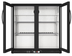 Thumbnail image #9 for KoolMore 35-Inch Two-Door Back Bar Refrigerator, 7.4 Cu. Ft., Black, Glass Swing Doors