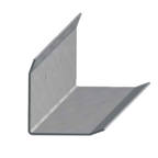 Thumbnail image #1 for Pacific Stainless Products CGS2.096K16 Stainless Steel Corner Guard, 2" x 2" x 96", No Holes, Kicked Edges