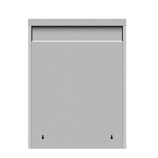 Product image #6 for KoolMore 24 Inch Wall-Mounted Stainless Steel Commercial Wall Cabinet with Locking Hinged Doors and 2 Shelves