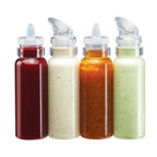 Thumbnail image #1 for Cal-Mil 3300-28 Salad Dressing Bottle, 28 oz., Clear Polycarbonate, 2-1/2" Diameter x 10"H Case of 4
