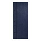 Thumbnail image #1 for Risch CMBFF-STERLING 4.25X14 Sterling Shimmer Metallic Menu Board, 4-1/4 x 14 in, Hardback Binder with Black Screwposts Case of 25