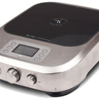Thumbnail image #1 for JB Prince Polyscience P508 Countertop Single Induction Burner, 1800W, Ceramic Glass Top with Temperature Probe and LCD Display