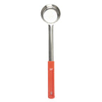 Thumbnail image #1 for TableCraft Products 6702 2 oz Solid Portion Control Serving Spoon, Stainless Steel with Red Plastic Handle Case of 12