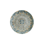Thumbnail image #2 for Global Tableware Collective Bonna, Gourmet BNSMTLUCMZGRM19DZ Round Porcelain Flat Plate, 7.5", Luca Mosaic 1 Dozen