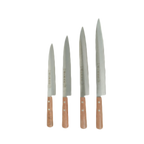 Thumbnail image #2 for Thunder Group JAS014210 Sashimi Knife, 8-1/2" Pointed Stainless Steel Blade, Riveted Wood Handle Case of 60