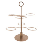 Thumbnail image #1 for Global Tableware Collective Bonna Buffet BNMBRCLD06KK 6-Tier Tea Stand, Matte Bronze Stainless Steel