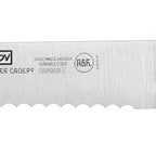 Thumbnail image #1 for Thunder Group SLKF318 8" Forged German Steel Bread Knife with Plastic Handle Case of 6