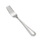 Thumbnail image #1 for CAC China Black Pearl 3008-05 Dinner Fork, 7-3/8" Length, Heavy Weight, 18/0 Stainless Steel Case of 50 Dozen