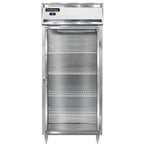 Thumbnail image #1 for Continental Refrigerator Designer Line D1RXSNSSGD One-Section Extra-Wide Glass-Door Reach-In Refrigerator, Stainless Steel