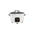 Thumbnail image #1 for CAC China RICK-30 Commercial Electric Rice Cooker, 30-Cup Capacity, Removable Lid, White