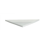 Thumbnail image #1 for G.E.T. Bugambilia PT004-MOD Triangular Cast Aluminum Buffet Platter with Resin Coating, 18" x 18", 1.2" Deep