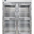 Thumbnail image #1 for Continental Refrigerator Designer Line D2RENGDHD Two-Section 57-Inch Wide Glass-Door Reach-In Refrigerator, Top-Mounted Refrigeration