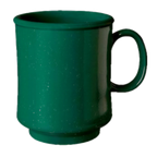 Thumbnail image #1 for G.E.T. Kentucky Green TM-1308-KG . . 8 oz Green Tritan Plastic Mug Dozen Case of 2 Dozen
