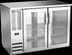 Thumbnail image #2 for Beverage-Air 48-Inch Shallow-Depth Pass-Thru Food-Rated Back Bar Refrigerator with 4 Glass Doors