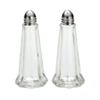 Thumbnail image #1 for TableCraft Products 83S&P Eiffel Tower Salt/Pepper Shaker, 1 oz., Glass, Nickel-Plated Top Case of 24