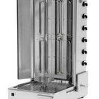 Thumbnail image #1 for Comstock-Castle CC-ESM-51 Vertical Electric Shawarma/Gyro Broiler, 220 lb Capacity, Six Independent Elements, Adjustable Spit