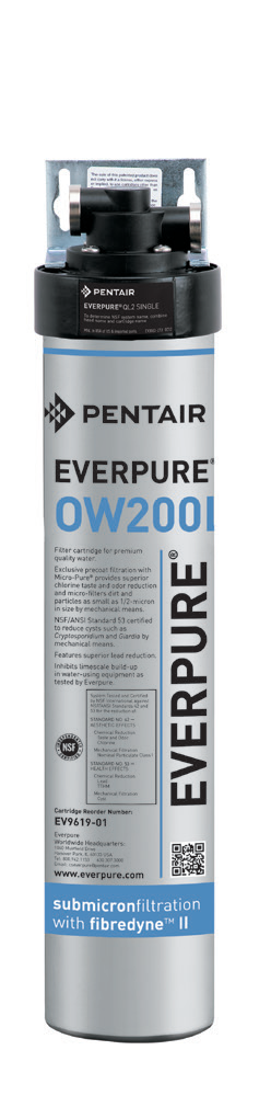 Product image #4 for Everpure OW200L Precoat Water Filter Cartridge, 480-Gallon Capacity, 0.5 GPM, 0.5 Micron