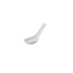 Thumbnail image #1 for Tramontina USA, Inc. 80401-067 Asian Soup Spoon, Curved, 6", Porcelain, White Case of 48