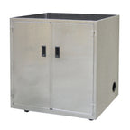 Thumbnail image #1 for Gold Medal Products 2009SS Popcorn Machine Cabinet Base, Stainless Steel, 35.5W x 27.88D x 35.25H