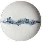 Thumbnail image #1 for Libbey Purity by Bauscher 669122961425846 Porcelain Round Coupe Plate, 10-5/8" Diameter, Finest Loom