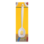 Thumbnail image #1 for Thunder Group W7103 12-Inch White Melamine Slotted Serving Spoon Case of 30 Dozen