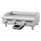 Thumbnail image #2 for Drago DRGM36X 36-Inch Gas Griddle with 3/4-Inch Stainless Steel Plate and Stainless Steel Front and Sides