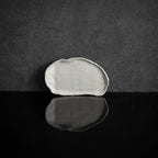 Thumbnail image #1 for 1880 Hospitality Lek L1160000131 8" Oval Stoneware Plate, White 1 Dozen