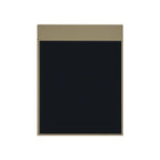 Thumbnail image #1 for Risch MMB-EVERGREEN 8.5X11 Magnetic Menu Board, Evergreen Faux-Leather, 8.5 x 11 in, Hardback, Top Magnetic Hinge Case of 25