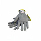 Thumbnail image #1 for Alfa International Whizard 3023 Cut-Resistant Safety Glove, Stainless Steel/Aramid Fiber, Medium, Ambidextrous, Yellow Cuff