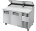 Thumbnail image #6 for True 60-1/4-Inch 2-Section Pizza Prep Table with Self-Contained Side-Mounted Refrigeration