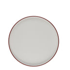 Thumbnail image #1 for Mikasa Hospitality (Lifetime Brands, Inc.) ID Fine 5324893 Fine China Plate, Round, 8-1/4 in, Modest Maroon Case of 6