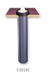 Thumbnail image #2 for EZ-Fit In-Counter Portion Cup Dispenser, 16-Inch Tube, High-Impact Plastic