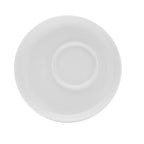 Thumbnail image #1 for Mikasa Hospitality (Lifetime Brands, Inc.) Bistro Blanc 5292270 6-Inch Round White Porcelain Saucer Case of 36