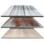 Thumbnail image #1 for Oak Street Whitewash WWE3060 Rectangular Table Top, 30" x 60", 1-1/8" Thick, Oak-Faced Engineered Wood