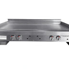 Thumbnail image #1 for Connerton CG-48-T Countertop Gas Griddle, 48"W x 24"D, 1" Thick Smooth Steel Plate, 4 Thermostatic Controls
