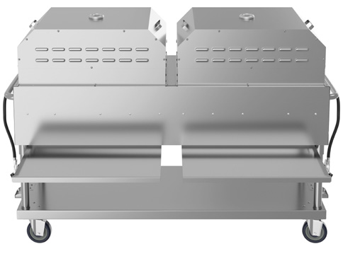 Product image #6 for KoolMore 10-Burner Commercial Outdoor Propane Grill with Dual 36-Inch Pizza Ovens