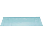 Thumbnail image #1 for AllPoints Foodservice Parts & Supplies 321101 Dishwasher Splash Curtain, X-Wide, 11-1/4" H x 31-1/2" W, Light Blue PVC